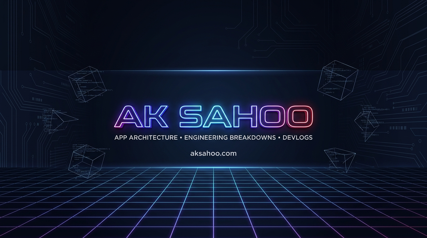 AK Sahoo YouTube Channel Banner